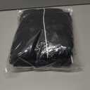 Fisoew Womens Sweatsuits 2 Piece Outfits V Neck Fleece Sweatshirts Contrast High Waisted Shorts Casual Tracksuits Lounge Sets (Black)