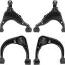 4pcs Front Lower Upper Control Arms Suspension Kit Fit for Toyota for Tacoma 2005-2015 for Chevrolet for Malibu 2010-2012 for Pontiac G6 2010 K621293 K621294 K621474 K621475