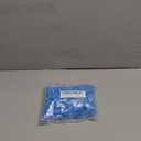 MECCANIXITY Clothes Hanger Marker Blank Fit 3.5mm Rod for Garment Color Coding Blue Count 300