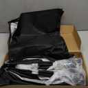 Universal Chair Umbrella Canopy, UPF 50+ Sun Shade with Adjustable Clamp, Fits Most Brands Beach, Camping, Lawn, Tanning, Zero Gravity, Lounge & Fishing Chairs, Patent Design (1 Pack, Black)