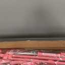 GCI Outdoor Comfort Pro Rocker Camping Chair | Portable Folding Rocking Chair with Durable Armrests & Drink Holder  Blush