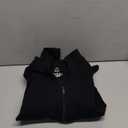 Sunzel Long Sleeve Jumpsuits for Women, Ribbed One Piece Casual Yoga Workout Zip Front Bodycon, Legging Fit & Thumbhole (Small, Black)