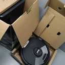 Shark Matrix Plus 2in1 Robot Vacuum & Mop with Sonic Mopping, Matrix Clean, Home Mapping, HEPA Bagless Self Empty Base, CleanEdge, for Pet Hair, WiFi, Compatible with Alexa, Black/Gold (AV2613WA)