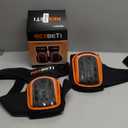 REXBETI Knee Pads for Work, Construction Knee Pads for Men, Heavy Duty Comfortable Anti-slip Foam Gel Knee Pads for Gardening Flooring and Cleaning, Strong Stretchable Straps, Orange (Original)