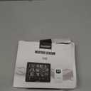 Raddy N80 WiFi Weather Station with Phone APP, Wireless Indoor Outdoor Thermometer with AI Life Assistant, 8” Display, PM2.5/AQI, UV Index, Sunrise/Sunset Time, 4 Alarms, Weather Forecast