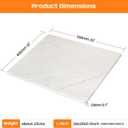 White Marble Cutting Board 16x20 Inch