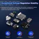 ECCPP Voltage Regulator Rectifier Fit for 2005 2006 2007 Suzuki King Quad 700 Rectifier Regulator