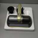 PATO Mattress Vacuum Cleaner, Wireless Handheld Bed Vacuum Cleaner with UV-C Light, HEPA Filter and Ultrasonic Vibration, 12KPa, Suitable for Beds, Sofas, Car Seats, Carpets (Golden)