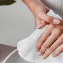 Avalon Towels Cotton Washcloths  (Pack of 60) Size 12x12 Inches, 100% Ring Spun Cotton, Soft & Absorbent Face Towels, Gym Towels, Hotel and Spa Quality, Reusable Fingertip Towels (White)