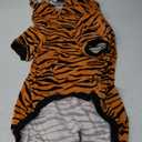 NACOCO Halloween Dog Tiger Costume-Pet Cosplay Clothes Cat Coat Hoodie Outfits Warm Winter Apparel for Dog Small and Medium Cat(Orange, 3XL)