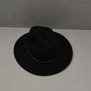 Oztrala Outback Fedora Australian Wool Felt HAT HW02 Mens Women Kids Leather Band Cowboy Western US (7, Black)