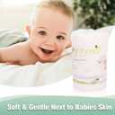 wegreeco Unscented Diaper Liners,Fragance Free and Chlorine Free - 100 Sheets Per Roll (1 Roll)