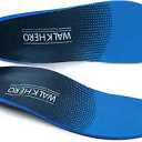 Plantar Fasciitis Insoles for Men Women - Orthotics Inserts, Shoe Insoles Arch Support Flat Feet Inserts Work Boot Insole (Mens 10-10 1/2 | Womens 12-12 1/2)