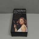 Round Hair Blow Dryer Brush - 1.2 Inch Ceramic Barrel Hair Dryer Brush for Short/Middle Hair, One Step Drying, Volumizing, Straightening and Styling, Negative Ionic Dryer Brush (Black-Golden, 1.2)