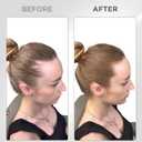 THICK FIBER Root Touch Up Powder with Brush  Covers Grey Roots, Thinning Hair & Bald Spots  Sweat & Water Resistant for Men & Women (Auburn, 0.35 Ounce (Pack of 1))