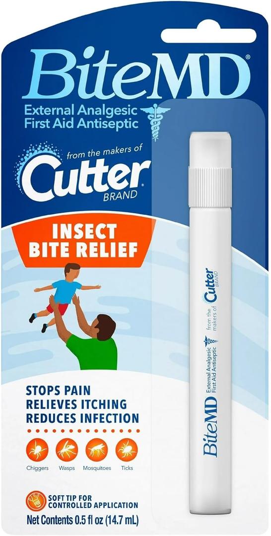 Cutter Bite MD Insect Bite Relief 0.5 oz (Pack of 2)