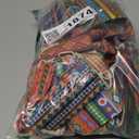SilTriangle 50 Pcs Mexican Cloth Drawstring Gift Bag 4 x 6 Inch Fiesta Mini Cotton Jewelry Pouches Reusable Goodie Candy Bags for Cinco De Mayo Party Holiday Favor Supplies