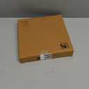 Handicrafts Home Photo Picture Frame  4" x 4", Round Handmade Gift Photo Frames  Brown & White