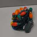 C9 Bulb Musical Christmas String Lights - 35 LED 23Ft Music Vintage Light with 25 Holiday Songs, 7 Modes, Volume Control - Christmas Tree Decor for Outside Home Dorm Wreath Decorations - Multicolor