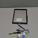 for iPad 6 (6th Gen 2018) A1893 A1954 Screen Replacement Glass Touch Digitizer Repair Kit with Home Button & Tools - Only for iPad 6 6th Generation (Black)