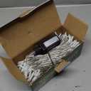 YOUNGAR 98FT String Lights Outdoor, 8 Modes Fairy Twinkle Christmas 200 LED Lights, 30V Plug-in for Tree, Home, Garden, Wedding, Party, Holiday Indoor Decoration, Cool White