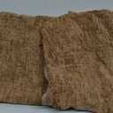 MIULEE Pack of 2 Brown Throw Pillow Covers 18x18 Inch Soft Chenille Pillow Covers for Sofa Living Room Couch Solid Dyed Cases