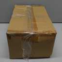 FACEBAG 100 Pack Medium 8x4.25x10.5 inch Black Gift Paper Bags with Handles Bulk, Kraft Bags, Craft Grocery Shopping Retail Party Favors Wedding Bags