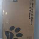 Hzuaneri Cat Litter Box Enclosure, Hidden Litter Box Furniture with Storage