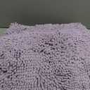 OLANLY Bathroom Rugs 59x24, Extra Soft Absorbent Chenille Bath Rugs, Rubber Backing Quick Dry, Machine Washable Bath Mats for Bathroom Floor, Tub and Shower, Home Decor Accessories, Lavender