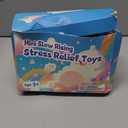 24 Pack Slow Rising Stress Cube , Dough Stress Balls Soft Fidget Squishy Toys for Anxiety Relief, Pull Stretch Classroom Prize Party Favors Toys for Kids