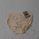 Bali Women's Seamless Hi-cut Panty, Comfort Revolution Microfiber Brief, Full Coverage Underwear (7, Light Beige)