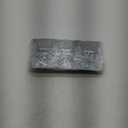 Key & Castle Retractable Push Button Square Measuring Tape Gray, Pack of 9