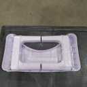 Foldable Toilet Foot Stool for Adults, Poop Stool for Bathroom, Potty Stools for Adults, Bathroom Step Stools, Small Step Seat for Adult, Fits All Toilets, Detachable, Stackable