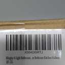 Blinghy 4-Light Bathroom Light Fixtures, Gold Modern Vanity Light with Clear Glass Shade, Bathroom Lighting Fixtures Over Mirror, Bathroom Wall Lamp for Mirror Living Room Bedroom Kitchen Hallway