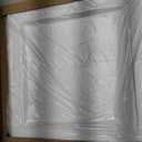 WOWSTAR 12-Pack 24"x24" Drop Ceiling Tiles, Waterproof Glue-Up Ceiling Panels, Modern Style 3D Wall Panels, White