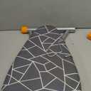 Amazon Basics Full-Size Ironing Board - 4-Leg Fold-Up, Chevron Removable Cover, 60"L x 14"W x 38"H