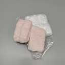 Chuangdi 4 Pairs Wrist Bands for Washing Face Wrist Spa Microfiber Wash Towel Band Scrunchies Absorbent Wristbands Sweatband for Women Prevent Liquid from Spilling (Stylish Colors)