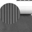 HZCHIONE Boat Flooring EVA Foam Boat Decking Dark Gray 94"x45" Non-Slip Boat Mat Self-Adhesive Foam Boat Deck Flooring Carpet Mat Rolls for Kayak Deck Boat Yacht Flooring Motorboat