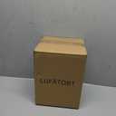 Vintage Flower Vase with Handle Retro Ice Crackle Waterproof Chinoiserie Ceramic Pitcher 8” Blue and White Vase for Home Decor