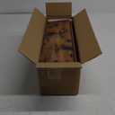 upsimples Floating Shelves for Wall, Wall Shelves for Decor Storage Set of 6, Wall Mounted Wood Shelf for Bedroom, Living Room, Bathroom, Kitchen, Picture Ledge Shelf, Brown (15.7in)