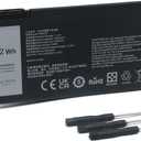 WDX0R 11.4V/42Wh Replacement Laptop Battery for Dell Inspiron 13 14 15 5000 7000 Series 5570 7579 5567 5379 5579 7573 7378 5378 3780 3790 5565 5765 5770 7368,P/N:WDXOR P69G 3CRH3 P58F-SHOU.Z.B