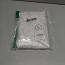 Fall Clothes Cut Out Shirt Keyhole Top for Women Long Sleeve T-Shirts Ribbed Knit Slim Fitted Basic Tee Top (White, L)