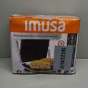 IMUSA 12”x 10” Inches Stainless Steel Panini Press Sandwich Maker With Ceramic Nonstick Plates