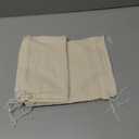 Pangda 15 Pcs Muslin Bags 8x10 Inches, Cotton Drawstring Bags Fabric Gift Pouches Bulk Sachet Reusable Grocery Pouches for Jewelry Party Favors Wrapping Home Storage DIY Craft