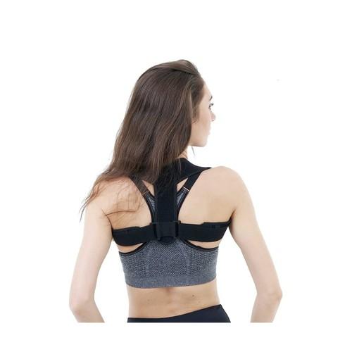 HLOES Posture Corrector for Women and Men,Adjustable Upper Back Brace, Breathable Back Support straightener, Providing Pain Relief from Lumbar, Neck, Shoulder, and Clavicle, Back.