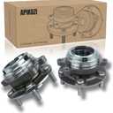 2 Pack 513296 Front Wheel Bearing Hub Assembly - Compatible with Infiniti JX35 2013, QX50 2019, QX60 2014-2019; for Nissan Altima, Maxima, Murano, Pathfinder 2013-2019 - 5 Lug