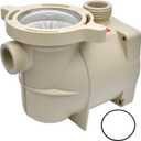 350089 Volute Replacement Housing & 350090 Pump Lid Compatible with Pentair Inground Pool and Spa Pump, SuperFlo VS Volute 1.5HP EC-342001, VST 342002, 1.1THP 348190 115/208-230V, 1HP EC-348190