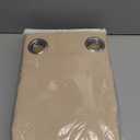 MIULEE Room Darkening Curtains Thermal Insulated Black Out Drapes Solid Window Treatment Long Grommet Light Blocking Blackout Curtain for Living Room Bedroom 2 Panels Set 52 x 84 inch Length Beige