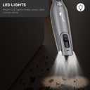 Cordless Handheld Vacuum, Lightweight Portable Hand Vacuum Cleaner with LED Light,Rechargeable Hand Held Vacuum with One-Touch Empty, Powerful Suction for Office, Home,Car, Coal
