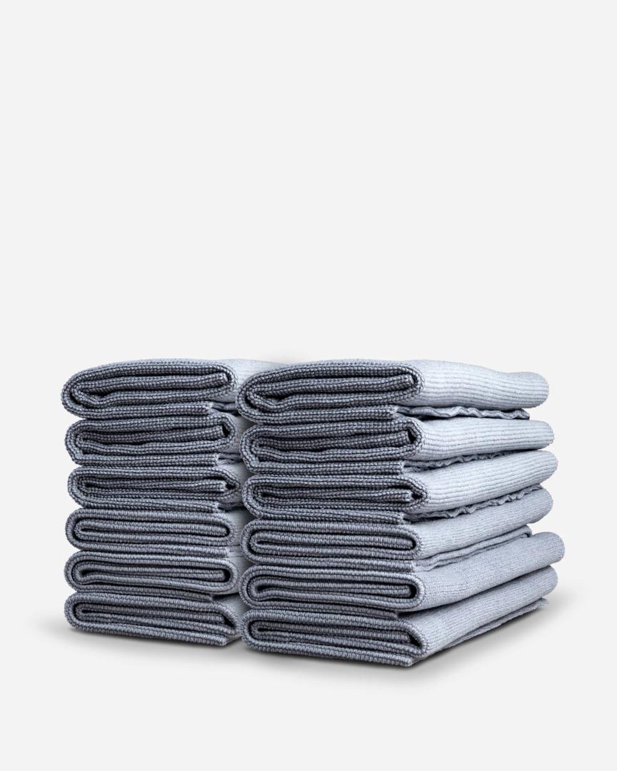Universal 12-Pack Microfiber Edgeless Utility Towels